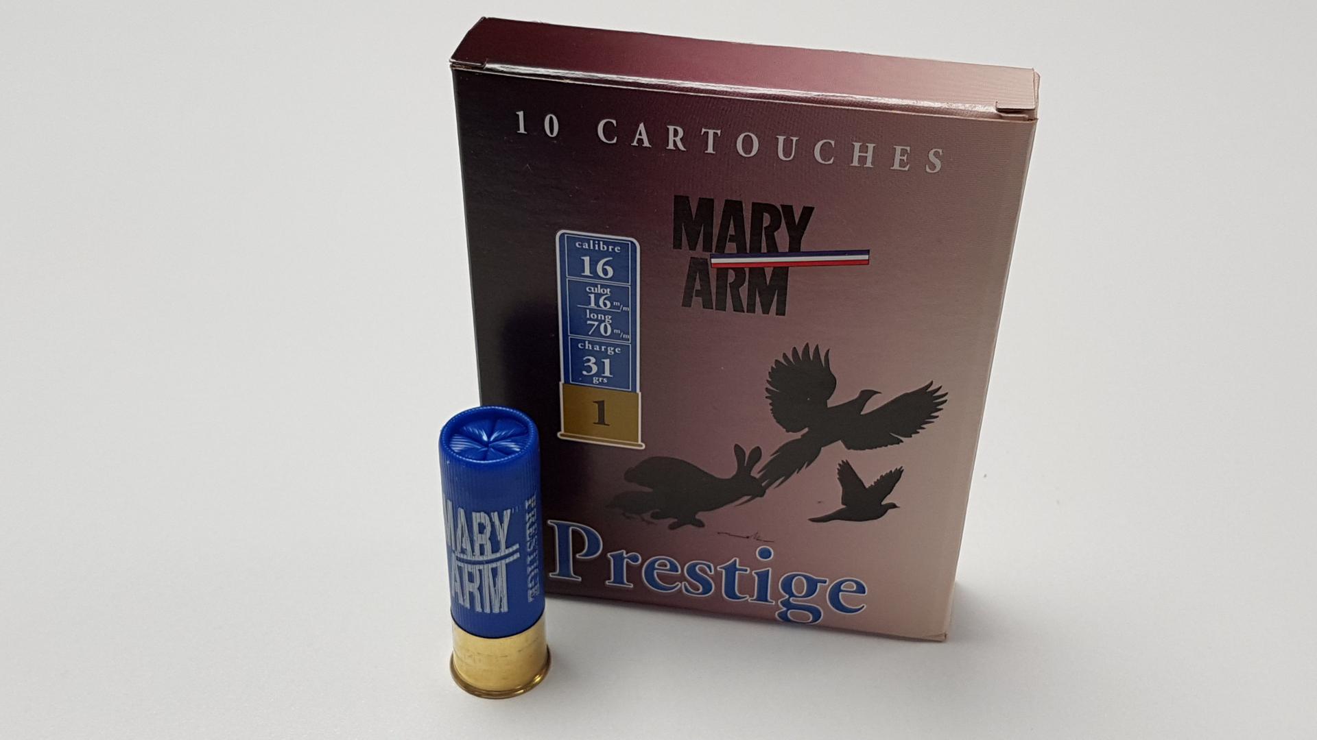 CARTOUCHES MARY ARM PRESTIGE CAL 16/70