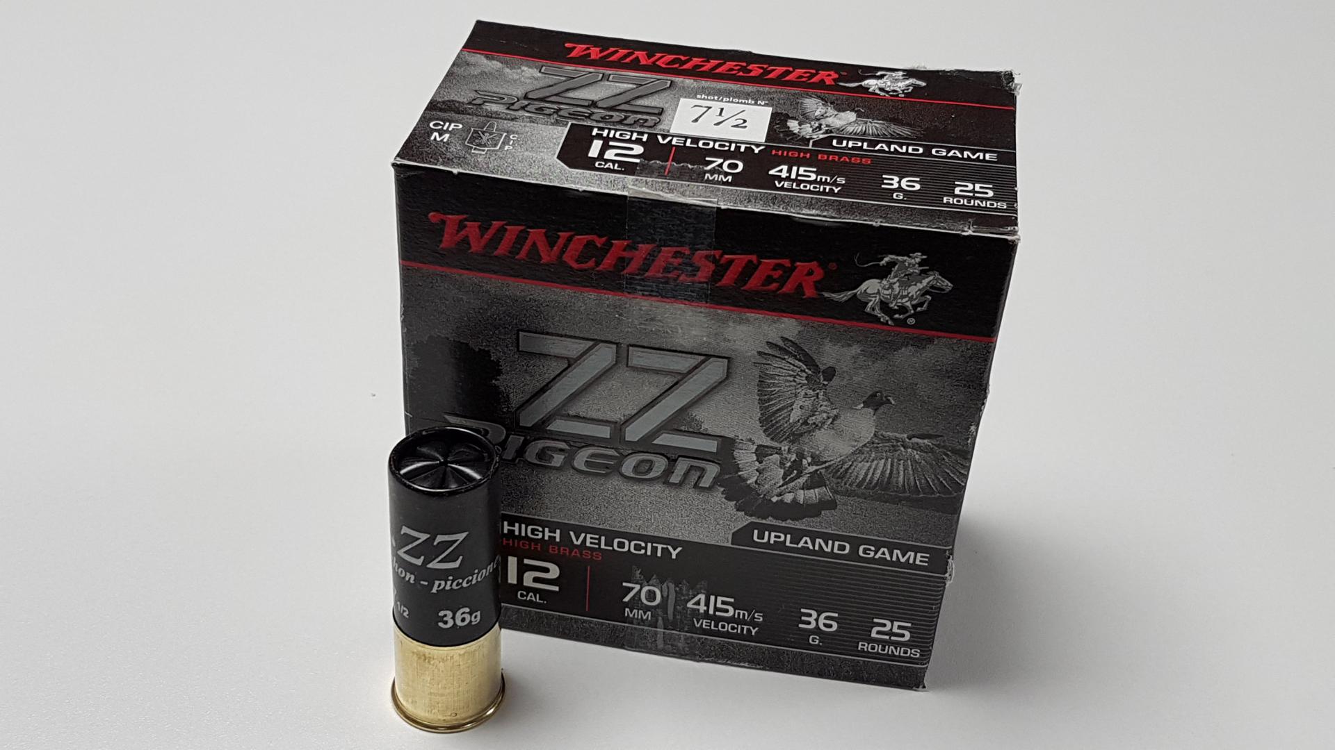 CARTOUCHES WINCHESTER ZZ PIGEON CAL 12/70
