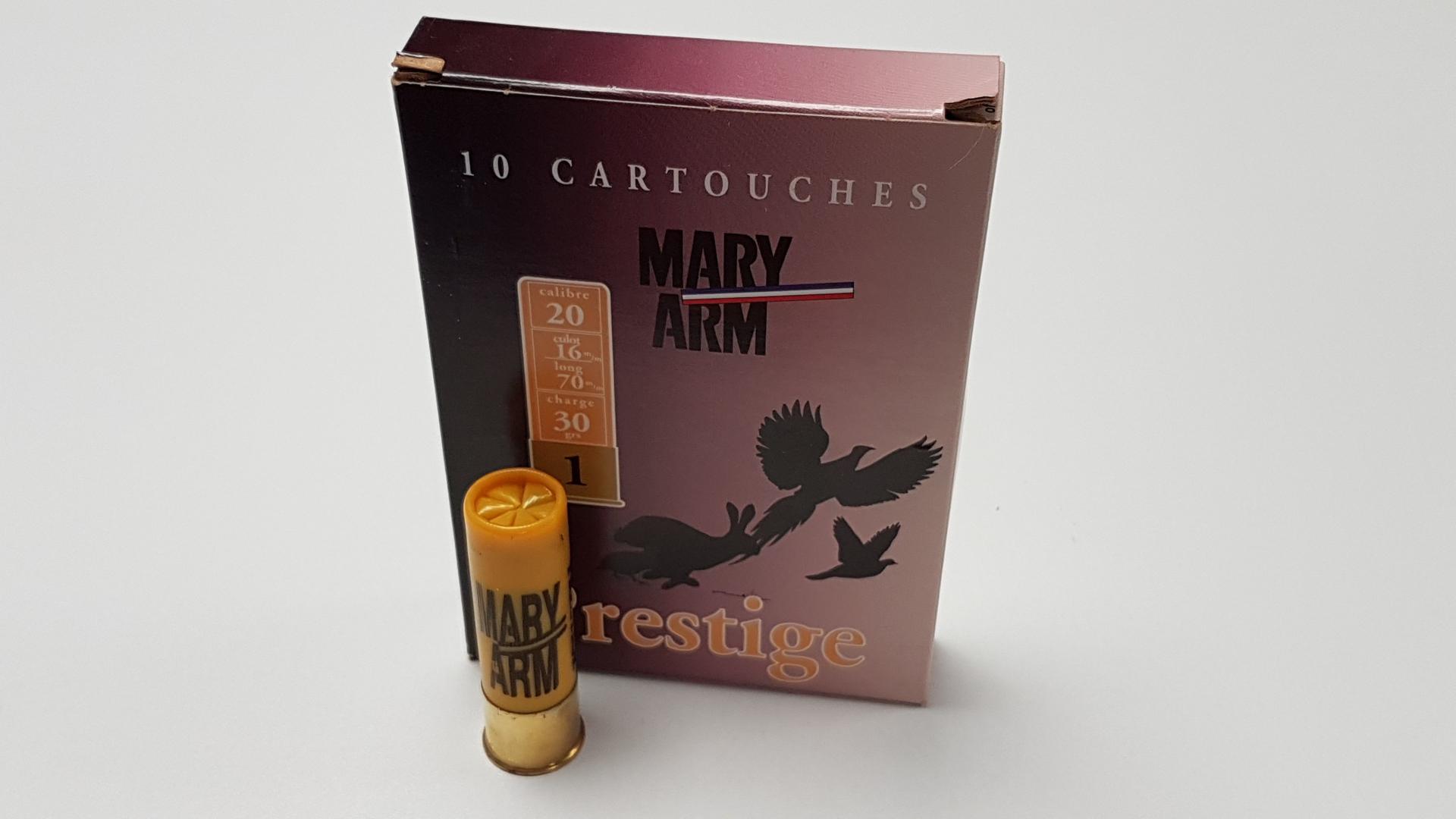 CARTOUCHES MARY ARM PRESTIGE CAL 20/70